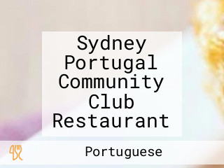 Sydney Portugal Community Club Restaurant