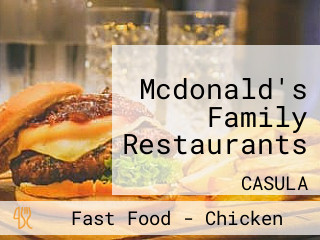 Mcdonald's Family Restaurants