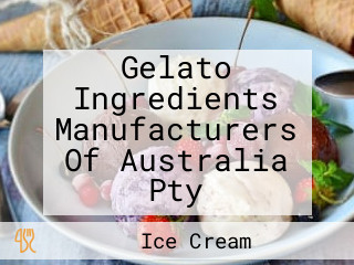 Gelato Ingredients Manufacturers Of Australia Pty