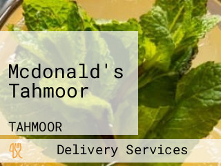 Mcdonald's Tahmoor