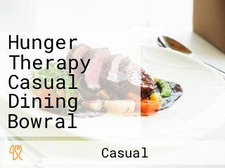 Hunger Therapy Casual Dining Bowral