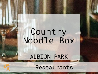 Country Noodle Box