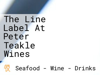 The Line Label At Peter Teakle Wines