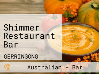 Shimmer Restaurant Bar