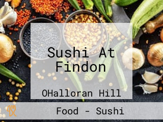 Sushi At Findon