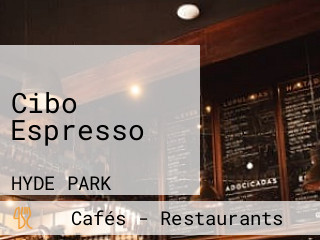 Cibo Espresso