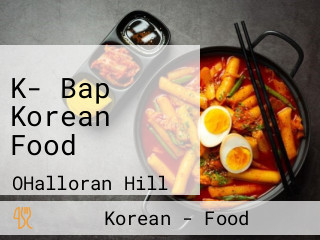 K- Bap Korean Food