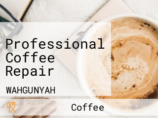 Professional Coffee Repair