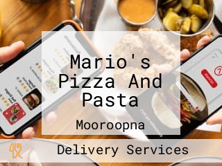 Mario's Pizza And Pasta