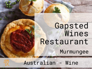 Gapsted Wines Restaurant