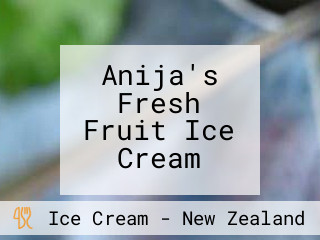 Anija's Fresh Fruit Ice Cream