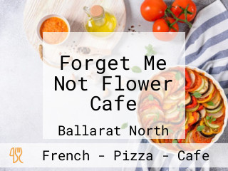 Forget Me Not Flower Cafe