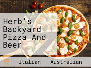 Herb's Backyard Pizza And Beer