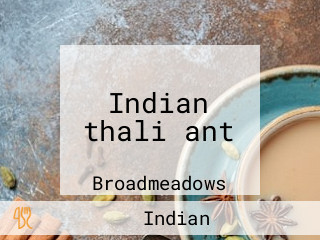 Indian thali ant