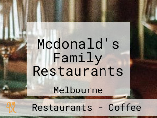 Mcdonald's Family Restaurants