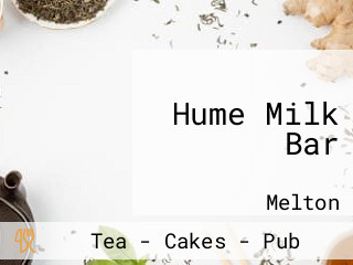 Hume Milk Bar