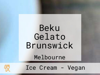 Beku Gelato Brunswick