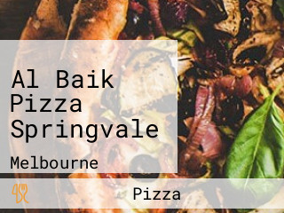 Al Baik Pizza Springvale