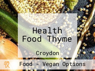 Health Food Thyme