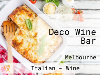 Deco Wine Bar