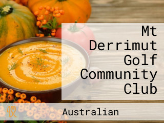 Mt Derrimut Golf Community Club