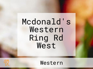 Mcdonald's Western Ring Rd West