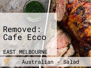 Removed: Cafe Ecco