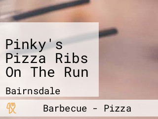 Pinky's Pizza Ribs On The Run