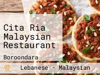 Cita Ria Malaysian Restaurant