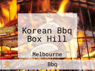 Korean Bbq Box Hill