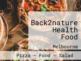 Back2nature Health Food