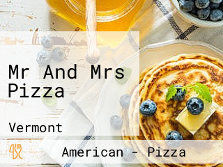 Mr And Mrs Pizza