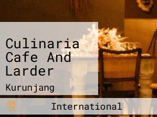 Culinaria Cafe And Larder