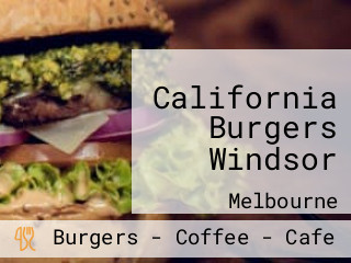 California Burgers Windsor