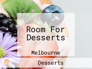 Room For Desserts