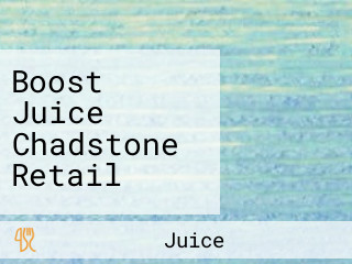 Boost Juice Chadstone Retail