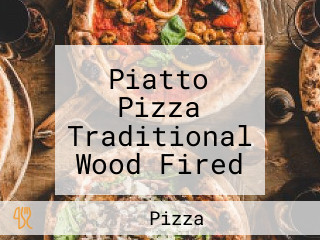 Piatto Pizza Traditional Wood Fired Pizza Moonee Ponds