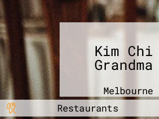 Kim Chi Grandma