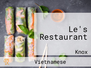 Le's Restaurant