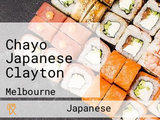 Chayo Japanese Clayton