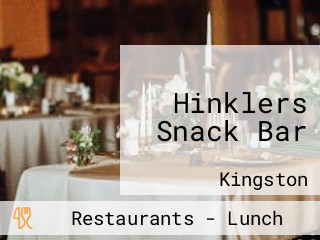 Hinklers Snack Bar