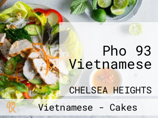 Pho 93 Vietnamese