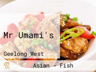 Mr Umami's