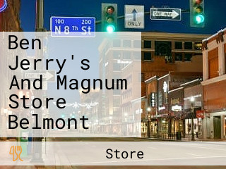 Ben Jerry's And Magnum Store Belmont