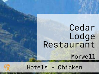 Cedar Lodge Restaurant