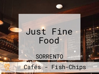 Just Fine Food