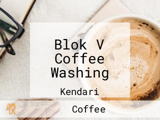 Blok V Coffee Washing