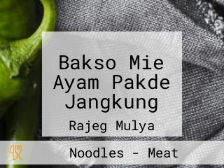 Bakso Mie Ayam Pakde Jangkung