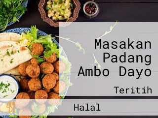 Masakan Padang Ambo Dayo