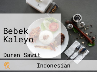 Bebek Kaleyo